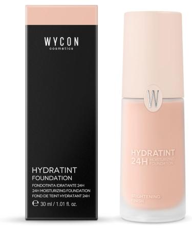WYCON Cosmetics HYDRATINT Radiant Hydrating Foundation with Hyaluronic Acid & Urea 24 Hours Hydration - NC10 - Buy Online on GoSupps.com