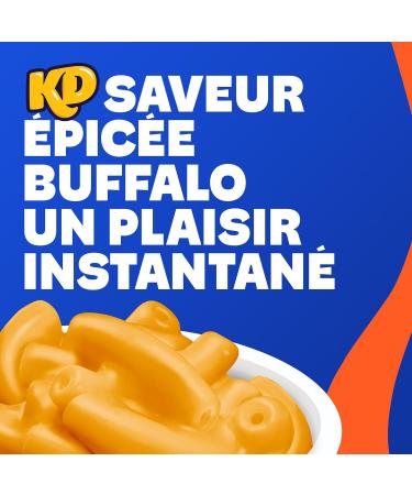 KD Kraft Dinner Buffalo Macaroni & Cheese Snack Cups 58g (Pack of 10) Buffalo 58 g (Pack of 10) - Buy Online on GoSupps.com