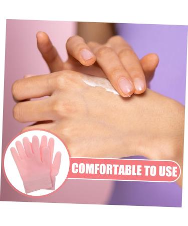 Beaupretty 1 Pair Hand Glove Gel Moisturizing Gloves Dalmatian Ears Moisturizing Gel Gloves Womens Glove Spandex Gloves Moisturizing Crown Bow Clip Skin Gel Care Pink 21.5*11cm - Buy Online on GoSupps.com