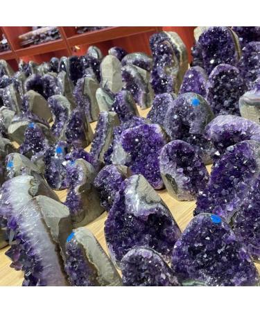 Room Decoration Crystals Stones Natural Amethyst Quartz Specimen (Size : 300-400g) (Size : 600-700g) - Buy Online on GoSupps.com