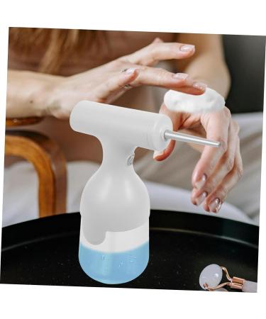Beatifufu 1 Set Electric Frother Face Wash Face Body Wash Cleansing Shampoo Facial Household Cleaning Tools Plastic Foaming Maker Plastic Foams Bottle White Abs.pp.silicone - Buy Online on GoSupps.com