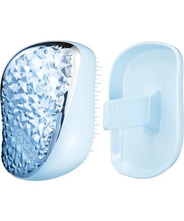 Tangle Teezer Compact Styler Hairbrush - Gem Rocks Off White | Ideal for Wet & Dry Hair | Perfect for Travel & On-the-Go - Buy Online on GoSupps.com