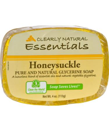 Clearly Natural Glycerine Bar Soap Honeysuckle - 4 oz