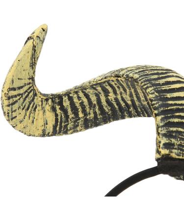 Shop Halloween Horn Headband | Adjustable Sheep Ears Cosplay Headband for Costume & Photo Props - Buy Online on GoSupps.com