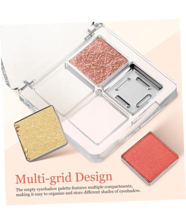 FOMIYES 6 Pcs Empty Eye Shadow Pallet Eyeshadow Palette Makeup Palette Plastic Transparent - Buy Online on GoSupps.com