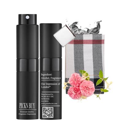 PICKN BUY Luxury Perfume for Women 0.34 Fl oz Scent Compatible to Burb. London Perfume Made in USA Long-Lasting Spray Comes in Refilable Bottle Burb. London Impressions 0.34 Fl Oz (Pack of 1)