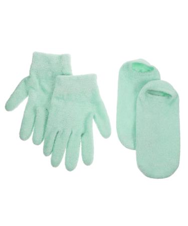 FOMIYES 1 Set Gloves Gel Moisturizing Socks Soft Essential Oil Yarn Miss