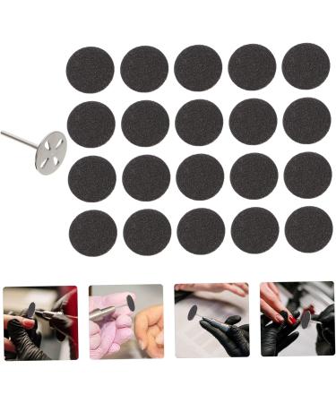 Healvian 3 Sets Nail Polishing Sheets Nail Disc Bit Nails Accessories Electric File for Nails Replacement Sanding Pad Pedicure Supplies Dead Skin Polishing Slices Sanding Discs Lava Stone - Buy Online on GoSupps.com