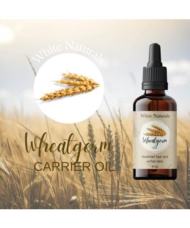 Organic Cold-Pressed Wheat Germ Oil | 100% Pure & Unrefined Carrier Oil | Vitamin E-Rich Formula for Skin, Hair, Nails & Stretch Marks Relief - Buy Online on GoSupps.com