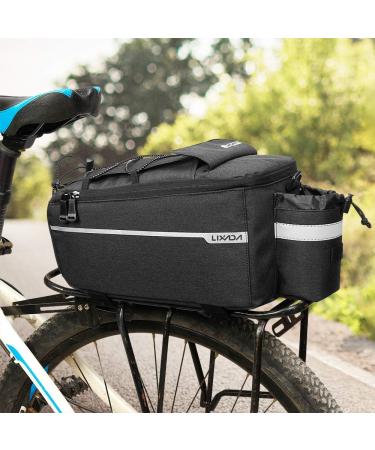 Lixada Insulated Bike Trunk Bag - Rear Rack Storage Luggage & Cooler Shoulder Bag - Buy Online on GoSupps.com