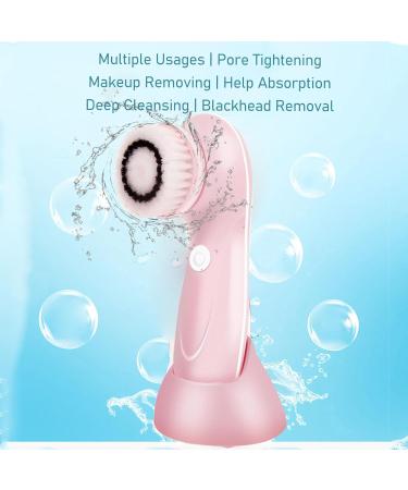 Electric Face Scrubber 500mAh Battery Facial Cleansing Brush for All Skin Types for Skin Massage - Buy Online on GoSupps.com