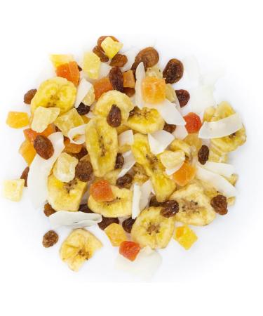 SUN - Mix of Exotic Dried Fruits 500 g - Mix Aperitif Banana Chips Raisins Pineapple Papaya Cubes Almonds & Coconut - Id - Buy Online on GoSupps.com