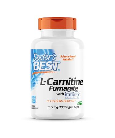 Doctor's Best L-Carnitine Fumarate - 180 Veggie Caps