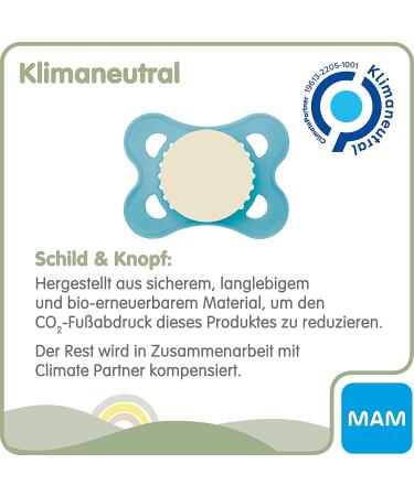 MAM Pacifier 0-6 Months - Set of 4 Night Silicone Pacifiers with Sterilization Boxes - International Shipping Available - Buy Online on GoSupps.com