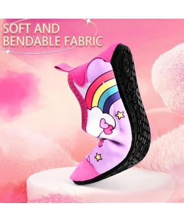 IEEILULU Children's Bathing Shoes - Pink Pony Velcro Water Shoes for Beach & Pool (EU 25/26) - Buy Online on GoSupps.com