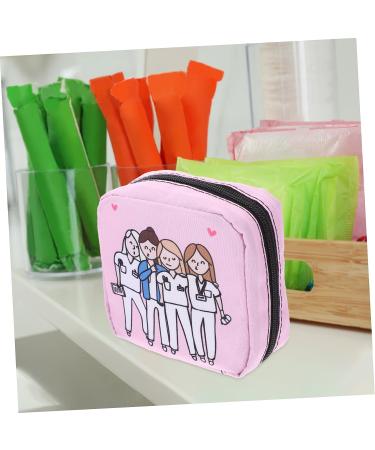 Healifty 4pcs Aunt's Towel Storage Bag - Portable Toiletry Organizer Purse Insert for Menstrual Products - Buy Online on GoSupps.com