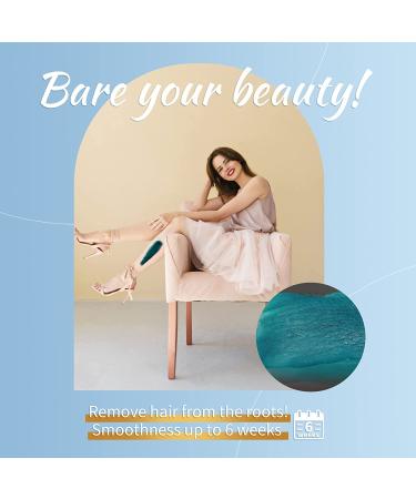 Waxing Kit for Women - VOIRO Digital Wax Warmer Kit with Hard Wax Beads - Ideal for Full Body Hair Removal, Including Eyebrow, Bikini, Brazilian, Face, Leg, and Armpit - Pink - Buy Online on GoSupps.com