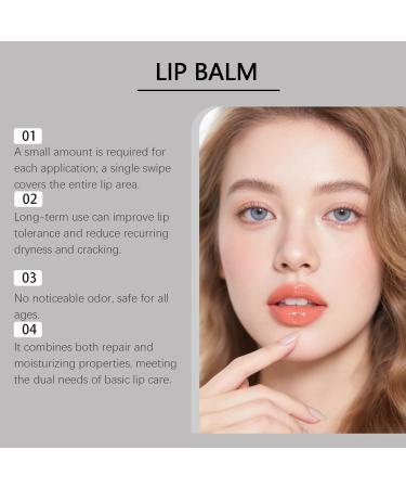 Lip Balm Repairing and Illuminating Ointment Cream Moisturizing Lip Care for Travel Christmas Birthday and Daily Use Beauty and Makeup for Women and Girls Moisturizing l - Buy Online on GoSupps.com