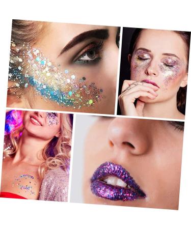  Ipetboom Ipetboom 12 Boxes Glitter Gel Carnival Party Halloween Makeup Supplies for Body Face Hair Eyeshadow Nails - Buy Online on GoSupps.com