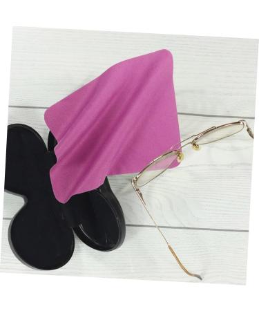 20pcs Purple Glasses Cleaning Cloth - Premium Electronics & Lens Wipes for Glasses TV & Screens - 18x15cm Fiber Cloth - Buy Online on GoSupps.com