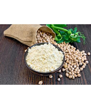 Organic Chickpea Flour 500g | 100% Vegan Wheat Alternative | Ideal for Slow Carb Diet & Delicious Baked Goods - Buy Online on GoSupps.com