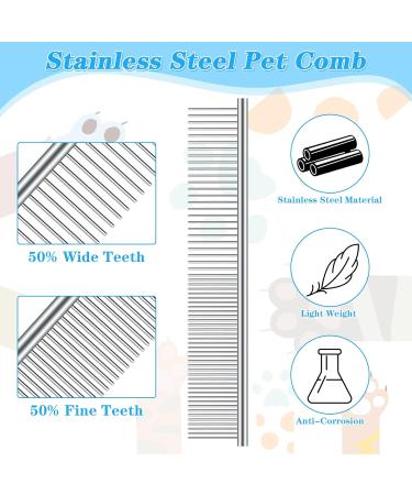 Thursday April 5 Tear Tear Removal Double-Sided Dog Eyes Comb - Multi-Purpose Flea Combat Brush for Cats & Dogs | Pet Care Tools - Buy Online on GoSupps.com