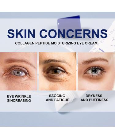 Collagen Eye Cream - Eye Cream for Dark Circles and Puffy Eyes - Eye Cream Anti Aging - Moisturizing Skincare Set for Hydrating and Moisturizing - Brightening Skin Color - Buy Online on GoSupps.com