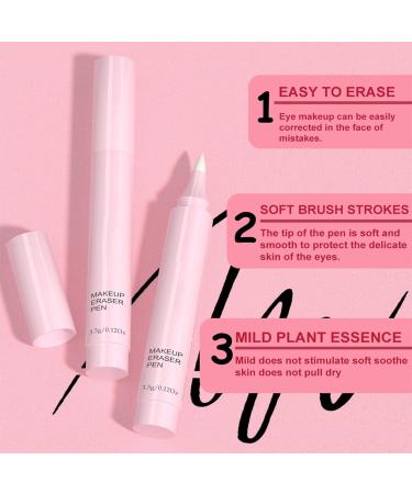 Makeup Retouching Pen - Lipstick Corrector Stain Remover Quick Fix Makeup Remover Cleansing Pen with Natural Ingredients Daily Dry Cleanser - Buy Online on GoSupps.com