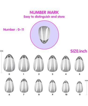 Short Nail Tips - 600PCS Half Matte Soft Gel Nail Tips Full Cover False Nails Tips Clear Acrylic Fake Nails Tips for Press On Nails Short 12 Size 600 PCS (600-Short-A) A Short - Buy Online on GoSupps.com