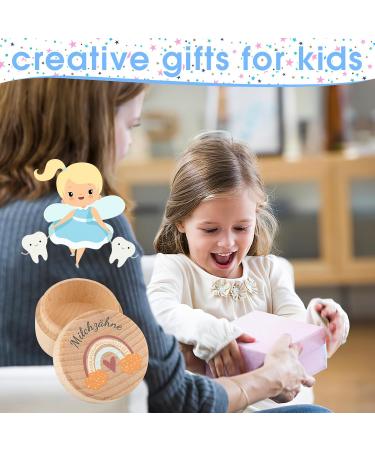 Moosono Tooth Box for Milk Teeth - Perfect Gift for Baptism & Birthdays | Ideal for Boys & Girls - New Parents Must-Have - Buy Online on GoSupps.com