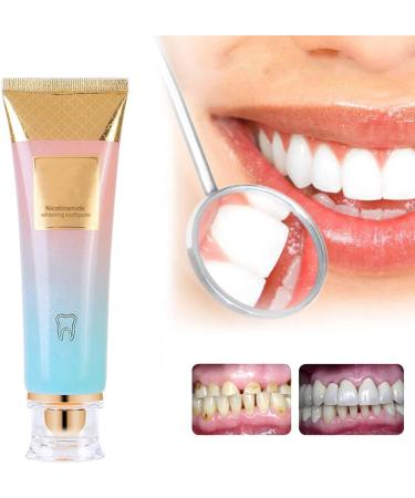  Orgrul Xoermioy Niacinamide Whitening Toothpaste 100g 3 Pack White Fresh Breath Nicotinamide Toothpaste Whitening Protects Gums Relief Pure Breath Use - Buy Online on GoSupps.com