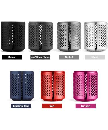Upgraded Hair Dryer Filter Cover Replacement for Dyson Supersonic - HD01 HD03 HD08 HD15 | Outer Filter Repair Accessory with Cleaning Brush - Silver - Buy Online on GoSupps.com