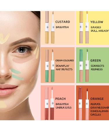 Women Makeup Concealer 3X High Coverage Concealer for Makeup Lightweight Cosmetics Long Lasting Solution for Dates Travel Gatherings and Photography - Buy Online on GoSupps.com