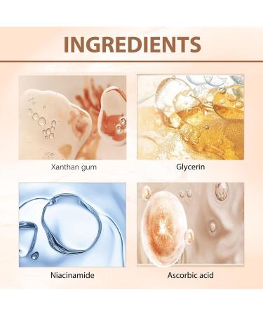 2PCS SXCS Brightening Makeup Cream with Nicotinamide & Vitamin C - Hydrating Face Cream for Radiant Skin - Buy Online on GoSupps.com