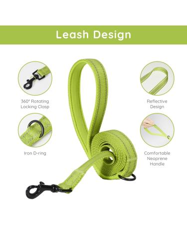 Buy Bella & Pal Dog Harness for Small Dogs - Air Mesh Reflective Leash & Dishes - Perfect Fit (42-50cm) - Avocado Green - Buy Online on GoSupps.com