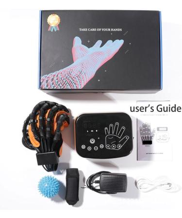 Rehabilitation Robot Gloves Finger Hand Function Rehabilitation Trainer for Cerebral Palsy Arthritis Stroke Hemiplegia Patient(Size:L Color:Right Hand) Large Right Hand - Buy Online on GoSupps.com