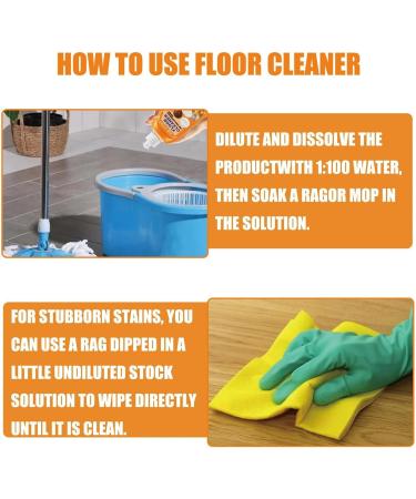 2024 New Powerful Decontamination Floor Cleaner Momeng Floor Cleaner Orange Multipurpose Cleaning Concentrate Natural Floor Cleaner for Wood Tile Floors Bathroom Kitchen Floor (2pcs) - Buy Online on GoSupps.com
