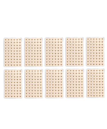 600PCs acupuncture vaccaria ear seeds disposable ear seed acupuncture vaccaria paving bean acupuncture massage tool activation of blood and removal of blood congestion relief of pain and Schwellu