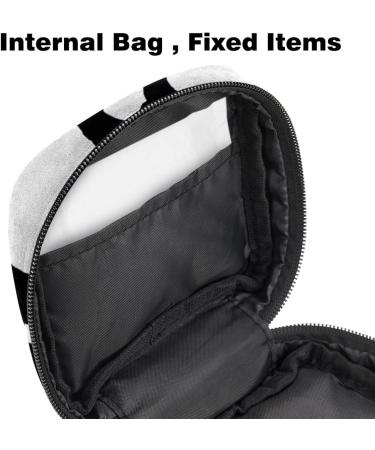 Buy Vintage Film Strips Menstruation Pad Bag with Zipper | Women's Napkin & Tampon Collecting Bags - Stylish & Functional - Buy Online on GoSupps.com