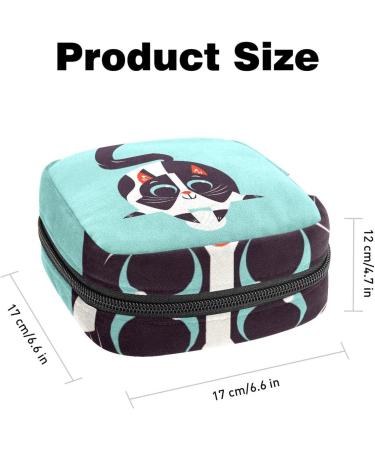 Buy Women's Bonds Stilling Pockets Halter Cat Cartoon Portable Period Kit Bag - Stylish & Functional Feminine Product Bag for Girls - Buy Online on GoSupps.com