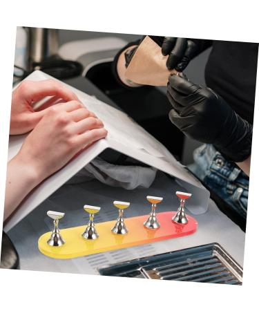 Beaupretty 5 Sets Nail Practice Holder Beauty Nail Holders Nail Holders for Nail Art Artificial Topiary Trees Portable Air Conditioners Press on Nail Kit Decor Magnetic Plastic Storage Box - Buy Online on GoSupps.com