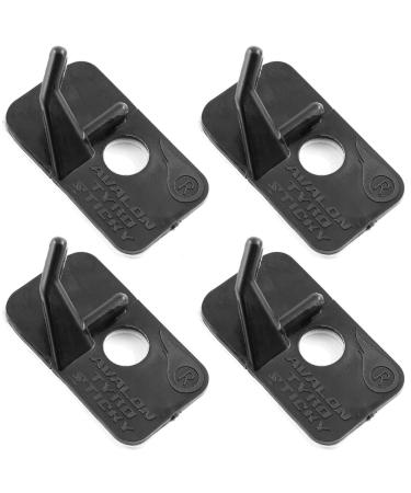 SQXBK Arrow Rest 4PCS Plastic Archery Arrow Rest with Adhesive for Recurve Bow Hunting Archery Right Hand