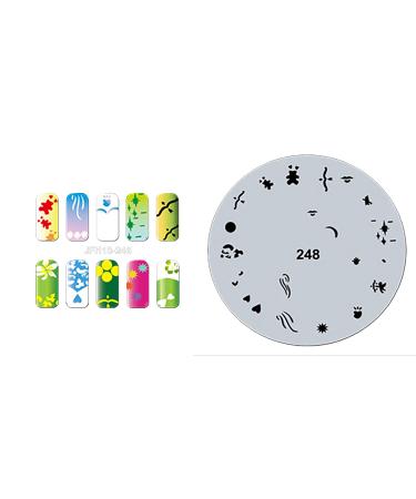 Fingernail stencil (airbrush nail art) Fengda JFH13-248