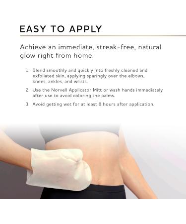 Norvell Sunless Self-Tanning Mousse with Bronzer - Instant Natural Looking Bronzing Glow 236ml. - Buy Online on GoSupps.com