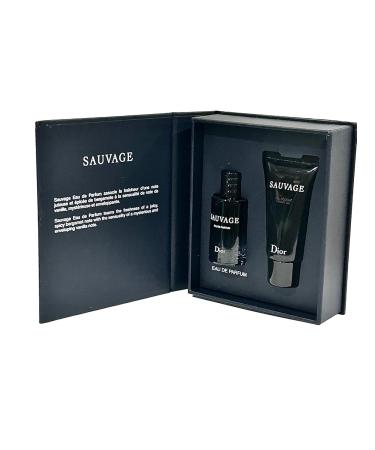 Dior SAUVAGE Perfume & Shower Gel Men Travel MINI SET (Perfume 10 ML / 0.34 Fl Oz & Shower Gel 20 ml) - Buy Online on GoSupps.com