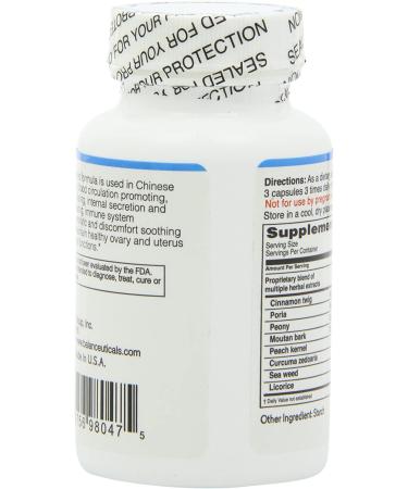 Balanceuticals Ovary & Uterus Clean Capsules - 500mg, 60 Count Dietary Supplement - Buy Online on GoSupps.com