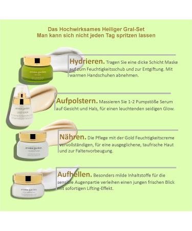 24K Gold Anti-Aging Eye Cream - Instant Lift with Vitamin C & Hyaluronic Acid - Reduces Dark Circles - Bio & Vegan - 30ml for All Skin Types - Buy Online on GoSupps.com