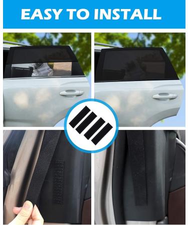 Tevlaphee Auto Sonnenschutz f r Kinder Universeller UV-Schutz f r Seitenscheiben | Mesh Material f r Babys Kinder & Haustiere - Buy Online on GoSupps.com