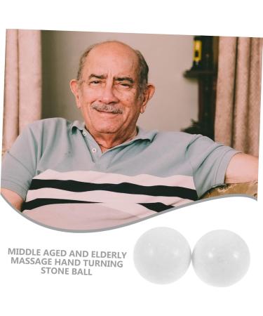 Lurrose Handrolling Balls - 2-in-1 Meditation & Massage Device | Fitness Stress Relief with Jade Baoding Balls - Buy Online on GoSupps.com