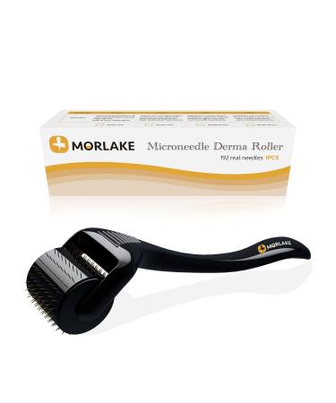 Morlake Professional Seamless Microneedle Derma Roller 0.25mm Real Individual Needles Microneedling Derma Cosmetic Roller For Face Body Skin Care (0.25mm 1 Pack)